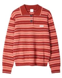 Paul Smith - Striped Polo Knitted Sweater - Lyst
