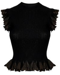 Ulla Johnson - Leila Ruffled Top - Lyst