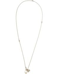 Dolce & Gabbana - Dg Logo Teardrop Necklace - Lyst
