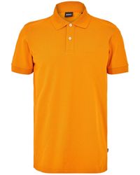 BOSS - Firenze Short-Sleeve Polo Shirt With Logo Detail - Lyst