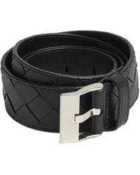 Bottega Veneta - Intrecciato Buckle Belt - Lyst