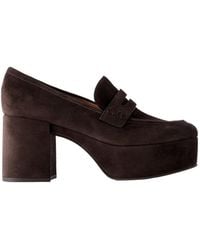 Gianvito Rossi - Jenna 35 Suede Platform Pumps - Lyst