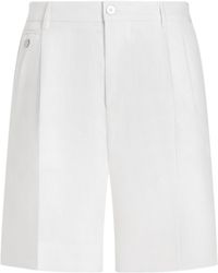 Dolce & Gabbana - Linen Shorts - Lyst