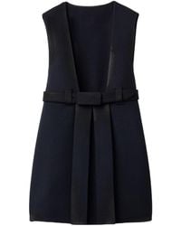 Miu Miu - Waxed Double Wool Dress - Lyst