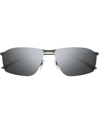Balenciaga - Eyewear Rectangle-Frame Sunglasses - Lyst