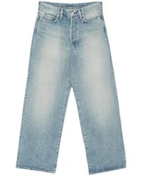 Ssstein - Washed-Effect Loose-Fit Jeans - Lyst