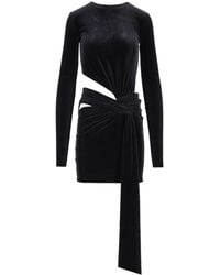 Amazuìn - Anouk Draped Cut-Out Mini Dress - Lyst