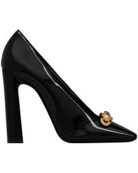 Saint Laurent - Leather Silviana Pumps 110 - Lyst