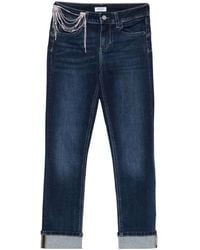 Liu Jo - Embellished Skinny Fit Jeans - Lyst