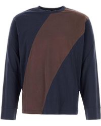 GIMAGUAS - Misha Two-Tone Long-Sleeve T-Shirt - Lyst
