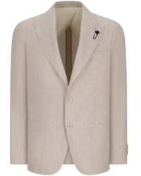 Lardini - Notched-Lapel Iconic Jacket - Lyst