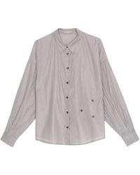 Paloma Wool - Donald Pleated-Sleeve Button-Detail Shirt - Lyst