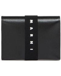 Marni - Logo Strap Bi-Fold Card Holder - Lyst
