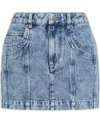 Isabel Marant - 'Juana' Denim Skirt - Lyst
