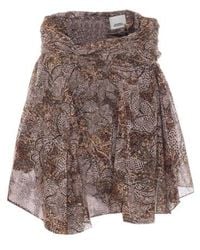 Isabel Marant - Camia Ruffled Mini Skirt - Lyst