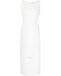 Brunello Cucinelli - Knot Detailed Sleeveless Maxi Dress - Lyst