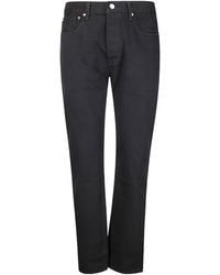 Levi's - 501 Logo Patch Straight Leg Jeans - Lyst