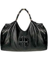 Anine Bing - Logo Embossed Medium Kate Tote Bag - Lyst