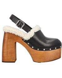 Jimmy Choo - Round-Toe High-Heeled Sandals - Lyst