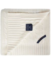 Ralph Lauren - Home Ribbed Knit Throw - Lyst