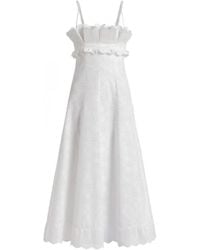 Alberta Ferretti - Sangallo Dress - Lyst