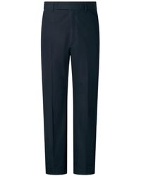 Thom Browne - Tapered Cropped Chino Trousers - Lyst