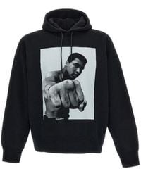 Sacai - Graphic-Printed Drawstring Hoodie - Lyst