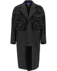 Junya Watanabe - Pocket Detailed Single-Breasted Coat - Lyst