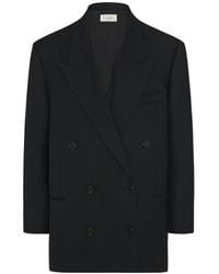 The Row - Timoty Double Breasted Jacket - Lyst