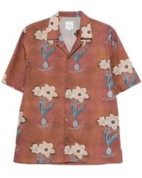 Paul Smith - Floral-Print Short-Sleeve Shirt - Lyst
