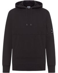 C.P. Company - Logo-Print Drawstring Hoodie - Lyst