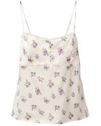 Dorothee Schumacher - Floral Silk Satin Camisole - Lyst