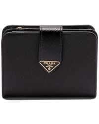 Prada - Snap Wallet - Lyst