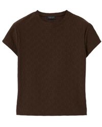 Gucci - Gg Jersey Jacquard T-Shirt - Lyst