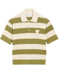 Ami Paris - Ami Ami De Coeur Short Sleeved Polo Shirt - Lyst