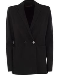 Max Mara - Studio Titania Double-Breasted Blazer - Lyst