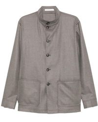 Tagliatore - Single-Breasted Casual Jacket - Lyst