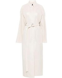 Sportmax - Lapel Long-Sleeved Coat - Lyst