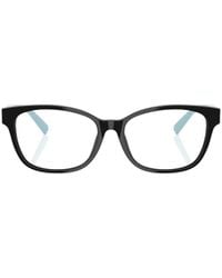 Tiffany & Co. - Rectangle Frame Glasses - Lyst