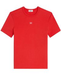Celine - Triomphe T-Shirt - Lyst