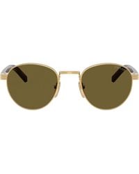 Prada - Eyewear Round Frame Sunglasses - Lyst