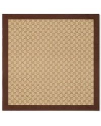 Gucci - Printed Silk Twill Carré - Lyst