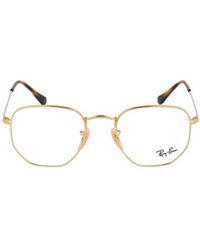 Ray-Ban - Hexagonal Frame Glasses - Lyst