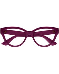 Gucci - Eyewear Cat-Eye Frame Glasses - Lyst