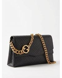 Gucci - Chain Linked Large Shoulder Bag - Lyst