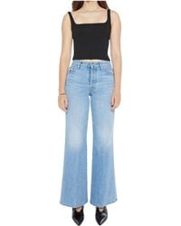 Mother - The Tomcat Roller Skimp High Waist Jeans - Lyst