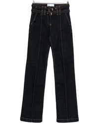 Blugirl Blumarine - Double-Belt Jeans - Lyst