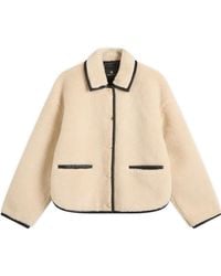 Anine Bing - Piped Camden Teddy Jacket - Lyst