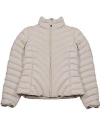 Moncler - Grange Diagonal-Quilted Short Down Jacket - Lyst