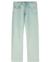 Palm Angels - Overdyed Straight Leg Jeans - Lyst